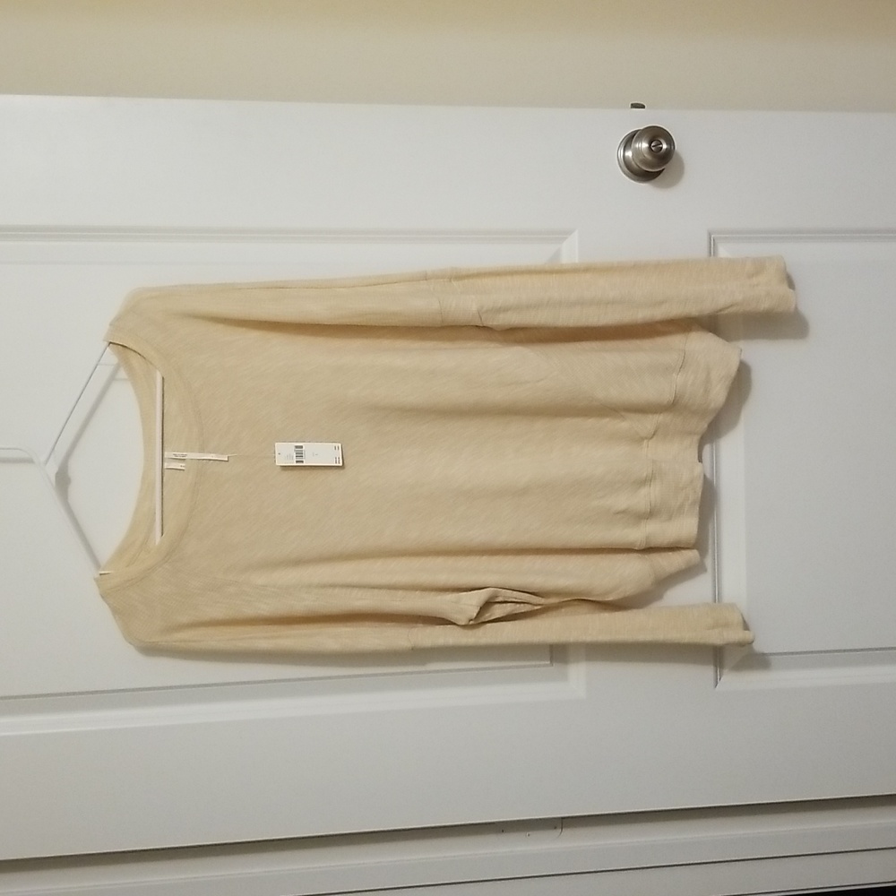 NWT Anthropologie Cream Damiana Dolman Pullover Size Large